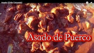 Asado Chile Colorado [upl. by Therron]