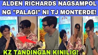 🛑ALDEN RICHARDS NAGSAMPOL KINANTA ANG HIT DONG NI TJ MONTERDE ANG quotPALAGI KZ KINILIG‼️ [upl. by Thoma650]