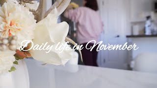 Cozy Slow Autumn Day  Slow Living Diaries  Cleaning ana cooking  Clean with me  Silent vlog [upl. by Berta]