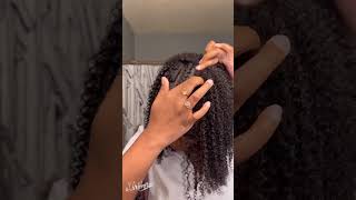 😁😚Master the Art of ClipIn Hair Extensions Easy Installation and No LeaveOuthergivenhair [upl. by Juline]