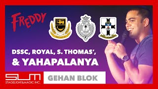 Gehan Blok  Senanayakians Royalists Thomians amp Yahapalanaya  Freddy One Night Stand [upl. by Jary]