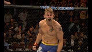 Alexander Gustafsson Top 5 Finishes [upl. by Euqinahs]