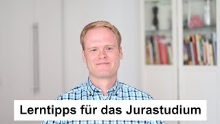 Lerntipps für das Jurastudium Jura Lernvideo [upl. by Wandy]