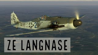 Introduction of ze Langnase  Fw 190 D9 Ace in a flight [upl. by Eerhs]