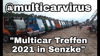 IFA DDR Multicar M25 quotMulticar Treffen 2021 in Senzkequot 👍 👍 🚛🚜 [upl. by Lirret748]