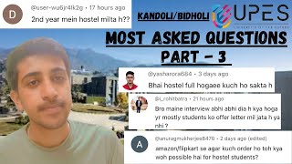 Most Asked Questions About UPES Dehradun  Part  3 [upl. by Yendic999]