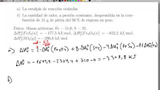 Problema de entalpía 12 [upl. by Ursula]