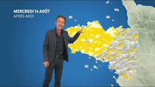 Bulletin météo pour le mercredi 14 août 2024 [upl. by Keppel]