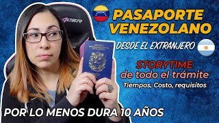 Mi experiencia renovando PASAPORTE VENEZOLANO en el exterior  Crónica  Storytime de esta ODISEA [upl. by Atilal]