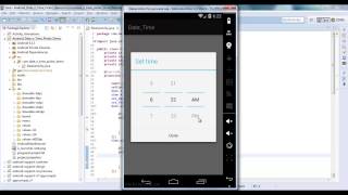 android date n time picker dialog [upl. by Reine663]