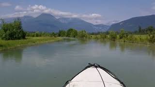 Lake off the Chilkat river [upl. by Ayomat]