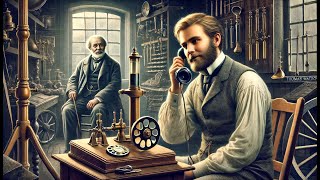 टेलीफोन के आविष्कार की कहानी  invention story of telephone  how telephone works  graham bell [upl. by Melborn]