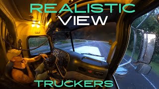 Realistic Truck Driver View  Shifting 18 Speed [upl. by Tombaugh]