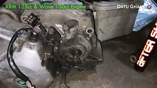 Honda XRM 125cc and Wave 100cc  Engine Comparison [upl. by Hamford]