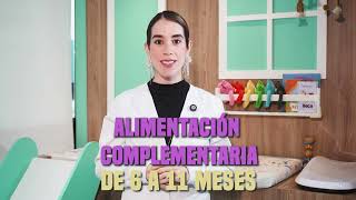 CURSO Alimentación Complementaria de 6 a 11 meses NP [upl. by Siskind]