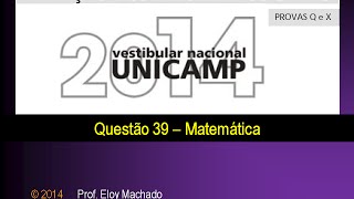 Unicamp 2014  Questão 39 [upl. by Normy]