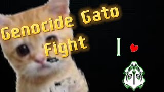 Genocide Gato Fight  Undertale Animation [upl. by Senn436]