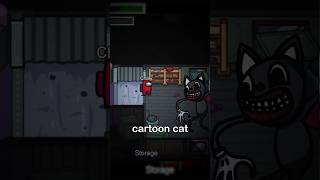 I Found CARTOON CAT in Among Us shorts [upl. by Spancake]