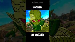 TODOS OS ESPECIAIS DO SAIBAMAN NO DRAGON BALL SPARKING ZERO [upl. by Roberta]