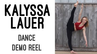 Kalyssa Noelle Dance Demo Reel [upl. by Evoy473]