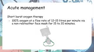 Cluster headache management  NICE CKS [upl. by Aissela]