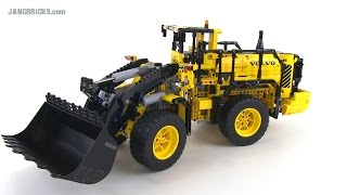 LEGO Technic Volvo L350F Wheel Loader 42030 review Full RC control [upl. by Simmons]