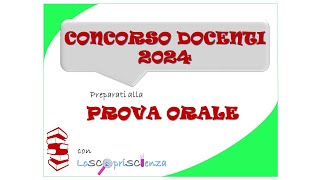 Lezione simulata concorso docenti anteprima disabilità sensoriali a scuola [upl. by Nerraf905]