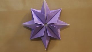 Origami christmas star [upl. by Akram540]