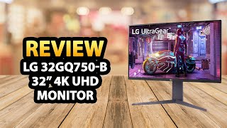 LG 32GQ750B Ultragear 4K UHD 32 Inch Gaming Monitor ✅ Review [upl. by Akemyt]