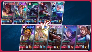 The Ultimate Battle Of The Squishies  Mobile Legends [upl. by Sapienza]