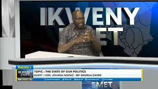 IKWENY EMET ONE ON ONE WITH EMURUA DIKIR MP JOHANA NGENO NGONG PART 2 [upl. by Onibag]