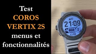 Test COROS VERTIX 2S  renouvelée en 2024 [upl. by Sugar]