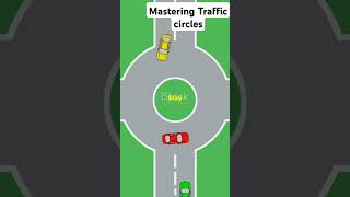 Mastering RoundaboutsTraffic circle Drive like a Pro roadsafety roadrisks safedriving [upl. by Plate189]