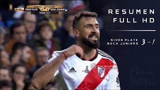 River Plate vs Boca Juniors 31 Copa Libertadores 2018  FINAL VUELTA  Resumen FULL HD [upl. by Dayir]