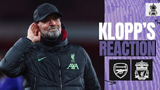 Klopps Reaction SecondHalf Performance Finding Solutions  Arsenal 02 Liverpool [upl. by Annaeg783]