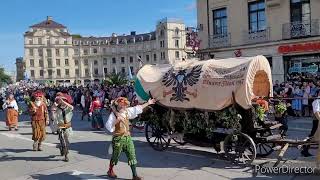 1 Wiesn 22092024  Oktoberfest  MIX  Trachten und Schützenzug München Theresienwiese [upl. by Lleuqram]