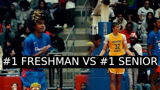 1 RANKED FRESHMAN VS COOPER FLAGG [upl. by Hrutkay]