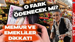 Memur ve Emekliye Enflasyon Farkı Ödenecek mi Milyonların Gözü O Tarihte [upl. by Malliw]