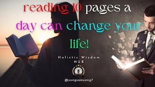 How to Change Your Life with 10 Pages a Day Reading Habit Explained [upl. by Hamrah]