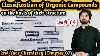 Classification of Organic Compounds 2nd Year Chemistry  Chapter 07 Lec04 [upl. by Lindgren]