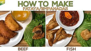 Easy Way to Make FatayaEmpanadas at Home Homemade Fataya Recipe  How To [upl. by Lion]