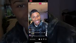 ladarius marshall instagram live part 2 cheer netflixcheer [upl. by Nail]