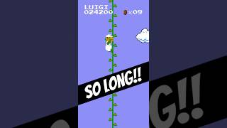 The LONG BEANSTALK in Super Mario Bros NES [upl. by Onifur]