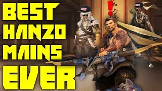 Overwatch  BEST HANZO MAINS EVER ft Stylosa [upl. by Uht]