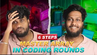 6 steps to MASTER array in coding rounds  Javans  java  dsa  tamil  prep dude [upl. by Simona671]