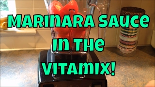 Marinara Sauce Recipe in the Vitamix  Fast and Easy [upl. by Trebliw]