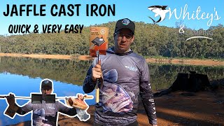 How To Use A Jaffle Iron On A Campfire Quick amp Easy  The Best Way to Cook in The Fire [upl. by Yt]