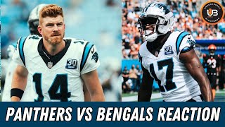 Carolina Falls to Cincy At Home  Panthers vs Bengals Post Game Reaction [upl. by Moss]