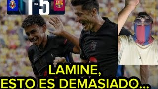 VILLARREAL 15 FC BARCELONA ESTOY FLIPANDO… [upl. by Eemia]