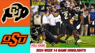 Colorado Buffaloes Vs Oklahoma State Cowboys WEEK 14 GAME HIGHLIGHTS 1stQtr  Nov 292024 TODAY [upl. by Teressa279]